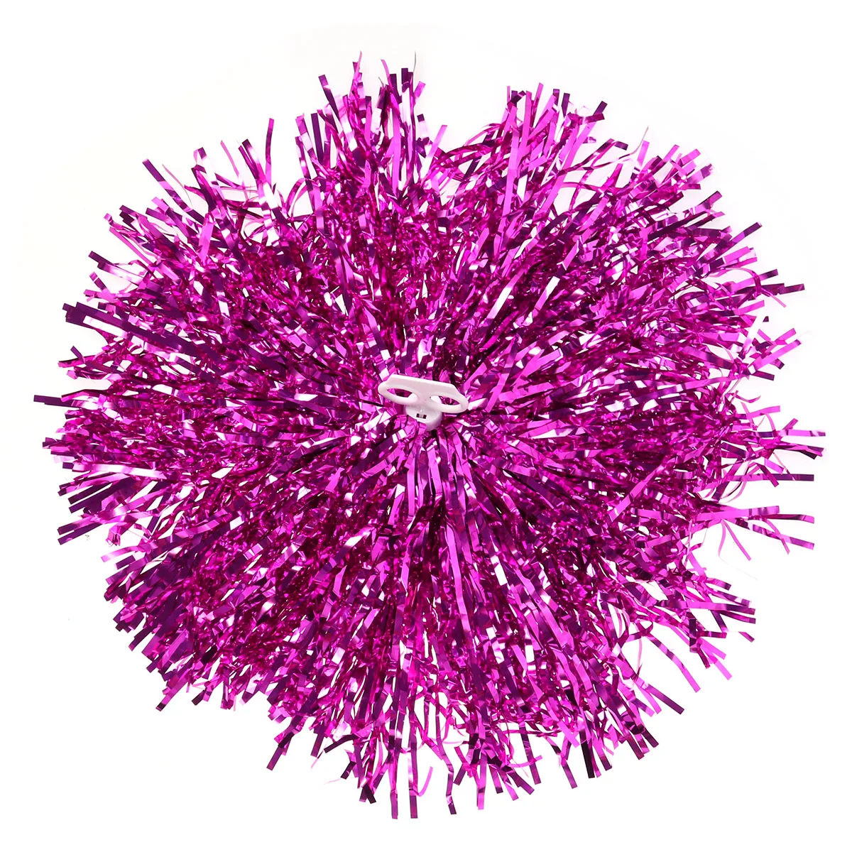 

Plastic Ring Pom Poms 50G Cheerleader Cheer Poms Lightweight Glossy For Kids College High School Sports Football