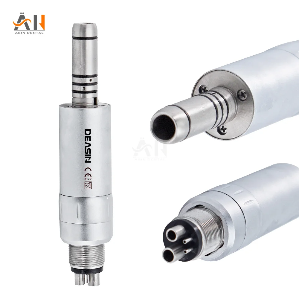 Dental Slow Low Speed External/Inner Water E-type 2/4 Hole Air Motor Handpiece Micromotor