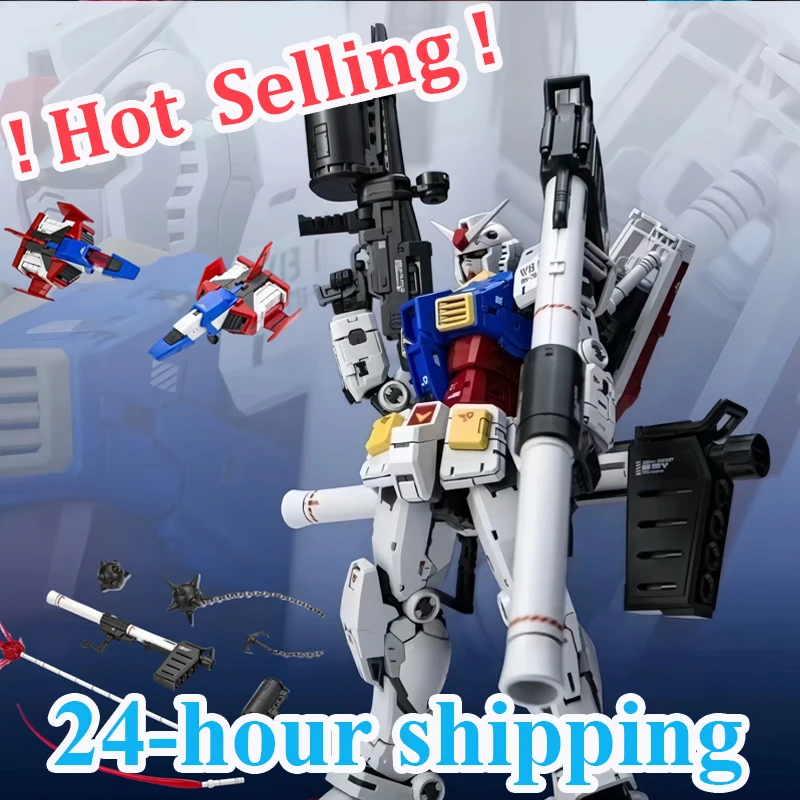 

In Stock New Fat Cat Model Rg Mg 1/100 Model Rx-78-2 Ver 2.0 Assembly Model Kit Rgu Movable Joints Collectible Kits Models Gifts
