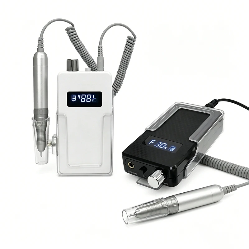 

RENHE 1225 Rechargeable Nail Drill 30000RPM 35W 2.35mm Collet Portable Manicure Pedicure Drill Jewelry Polishing Machine