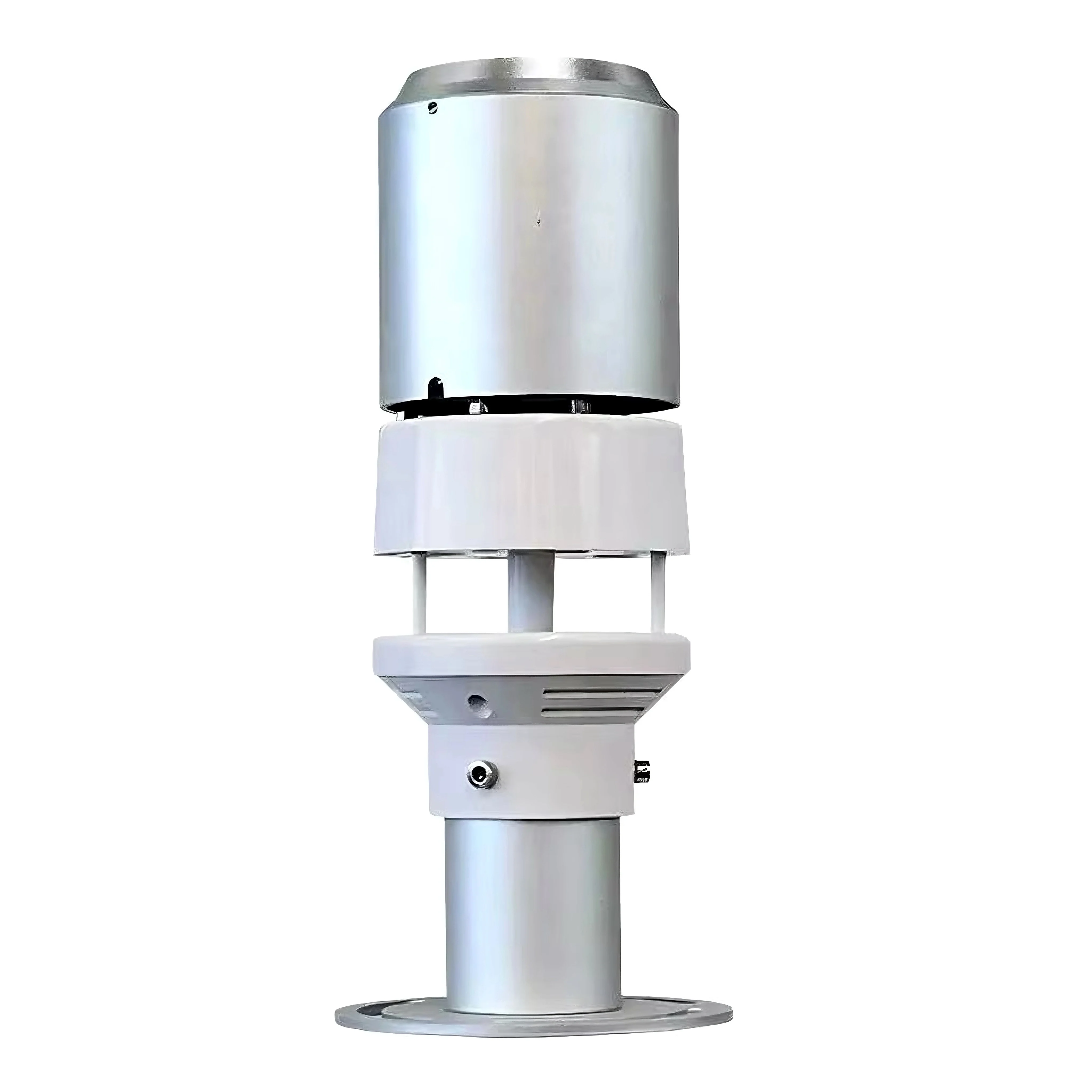 IoT Air Quality Temperature Humidity Sensor Rainfall Ultrasonic Wind Speed Direction 6-in-1 Compact Weather Station