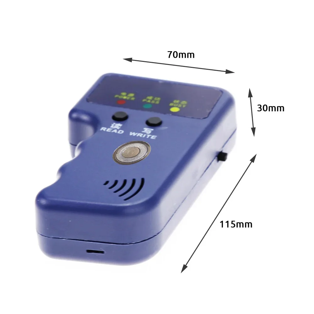 RW1990 Duplicator Copier Writer Reader Copy TM1990 ibutton DS-1990A Handheld RFID T5577 EM4305 Rewritable 125khz Tag key