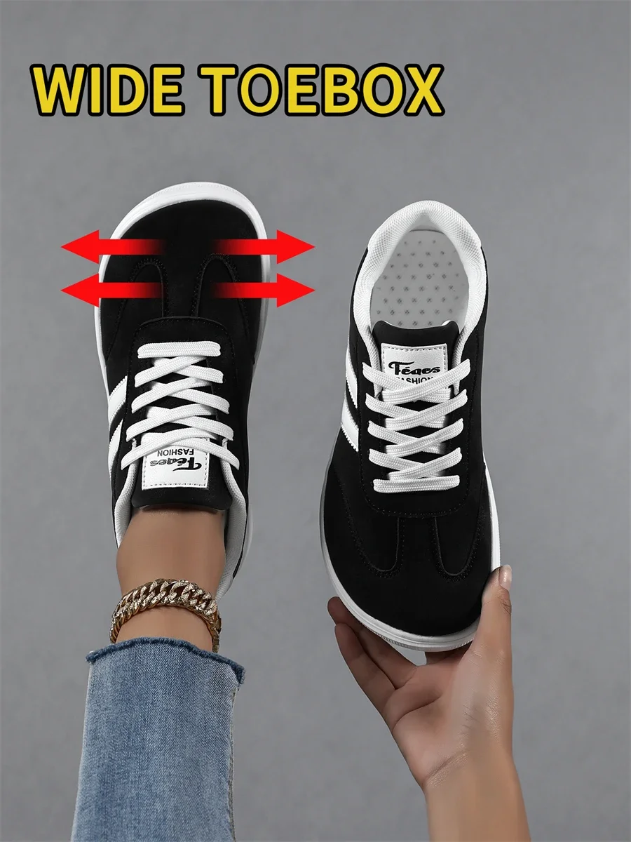 Versatile Breathable Platform Sneakers For Women Lightweight Shoes_voghion.com