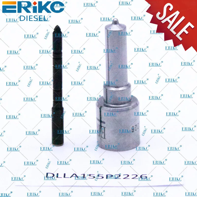 ERIKC Nozzle DLLA155P2226 Black Needle DLLA 155P2226 Spray DLLA155 P2226 Injector Nozzle 0433172226 for 0445110416 0445110417