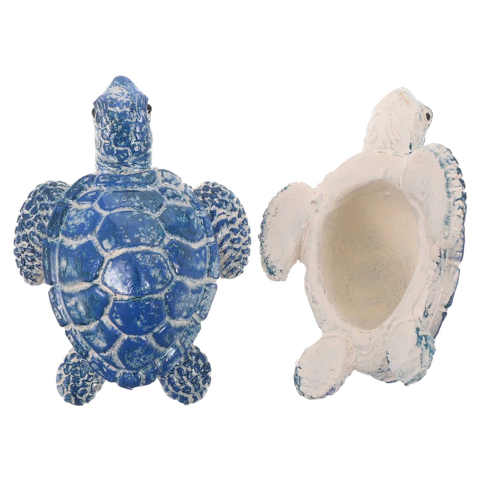 

2Pcs Toilet Bolt Caps Decorative Turtle Ceramic Covers Screw Caps Coastal Home Beach House Bathroom Accessories