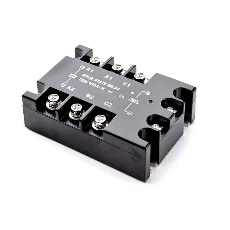 Original new TSR-10DA/15DA/25DA/40DA/60DA/80DA-H Dc controlled AC three-phase solid state relay Solid staterelaycontactlesscon