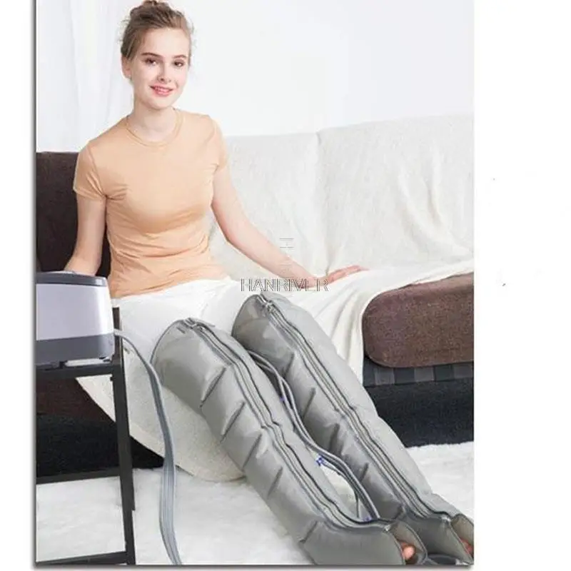 

Модернизированный шестикамерный воздушный компрессионный массажер для ног, расслабляющий массажер для талии и ног для улучшения кровообращения, устройство для похудения