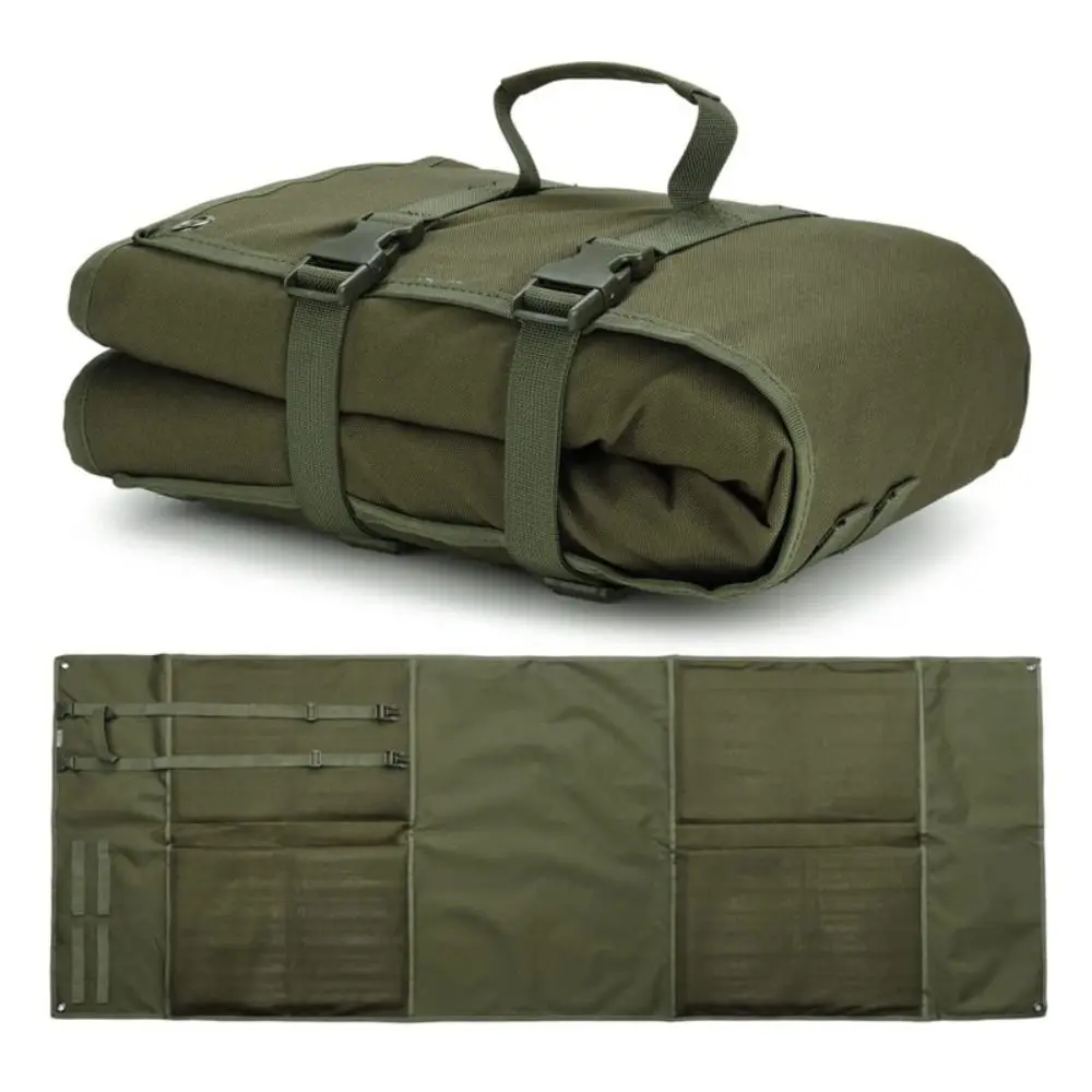 

Folding Oxford Cloth Outdoor Camping Mat Molle EDC Thickened Picnic Mat Non-Slip Waterproof Outdoor Rest Mat Outdoor