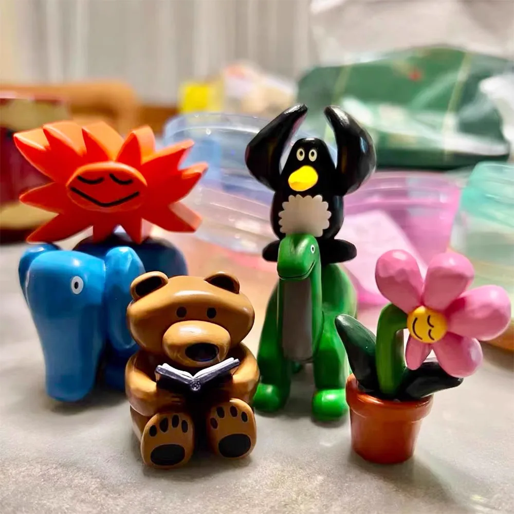 اليابان Qualia Daisuke كوندو ألعاب شخصيات الحركة لطيف الفيل الدب البطريق ديناصور أنيمي الشكل لعب الدمى للأطفال #5