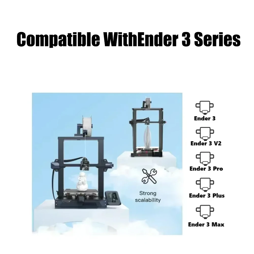 

Оригинальный комплект экструдера Sprite Pro с шаговым двигателем 80N для 3D-принтеров Creality Ender 3, Ender 3 V2, Ender 3 Pro, Ender 3 Max