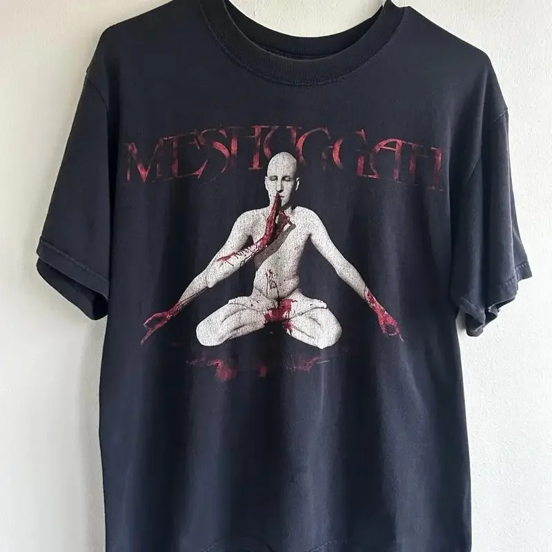 2008 2009 Meshuggah Obzen North American Tour Y2K Vintage Band T Shirt