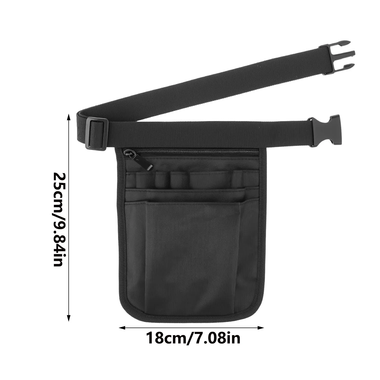 Nurse Tool Waist Bag Server Waist Pouch Medical Staff Universal Multi Pocket Work Pocket Pack Medical Supplies Storage Nurse Bag view 2