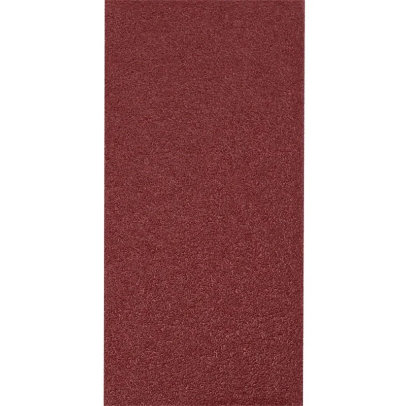 1-50 pezzi 90x182mm 100x110mm fogli di sabbia quadrati di carta vetrata grana 40 100 400 levigatura ad anello a gancio lucidatura a sabbia secca rossa