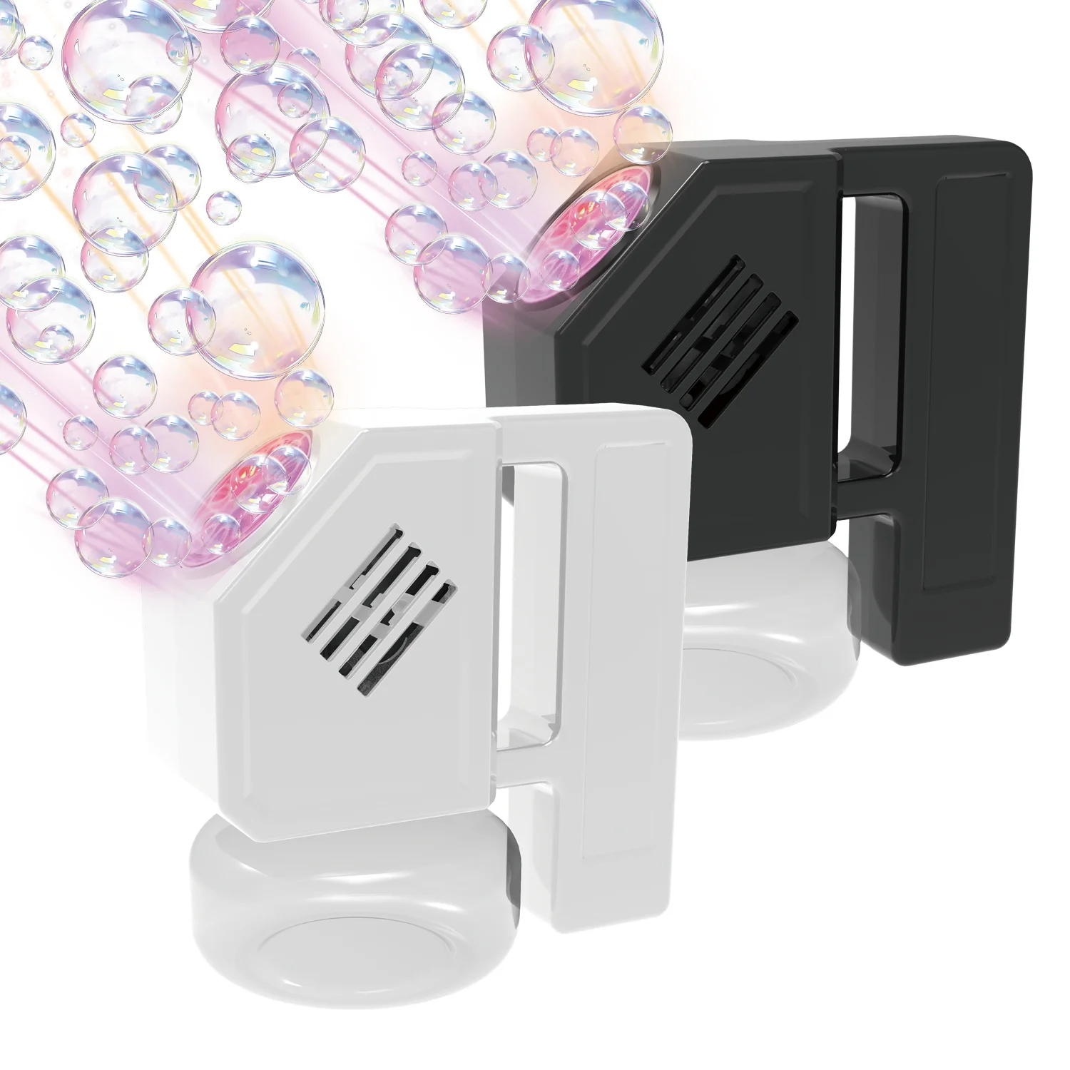 ของเล่นกลางแจ้งมือถือ Bubble Machine เกมงานแต่งงาน Props เด็ก Bubble ของเล่นไม่มีแบตเตอรี่ Bubble Water
