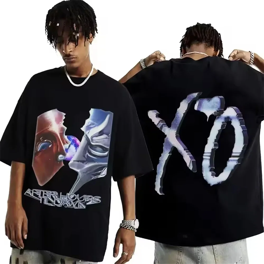 the Weeknd T-shirt Cotton High Quality teen Trendy Classic 2000s Y2k aesthetic Punk t shirt anime Pop Culture Grunge Retro