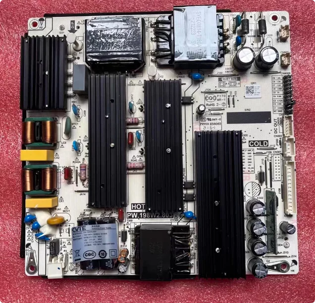 Carte d'alimentation pour téléviseur LCD, PW.198W2.803, bon test