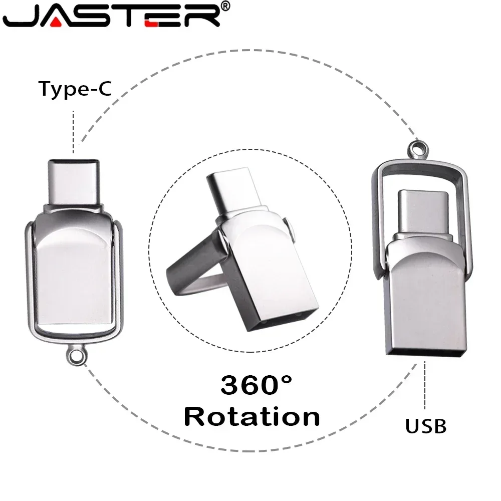 NEW Mini 64GB 128GB Type C Ultra Dual USB Flash Drive Memory Stick Thumb Pen Drive Creative Gifts for Business USB Flash Drives