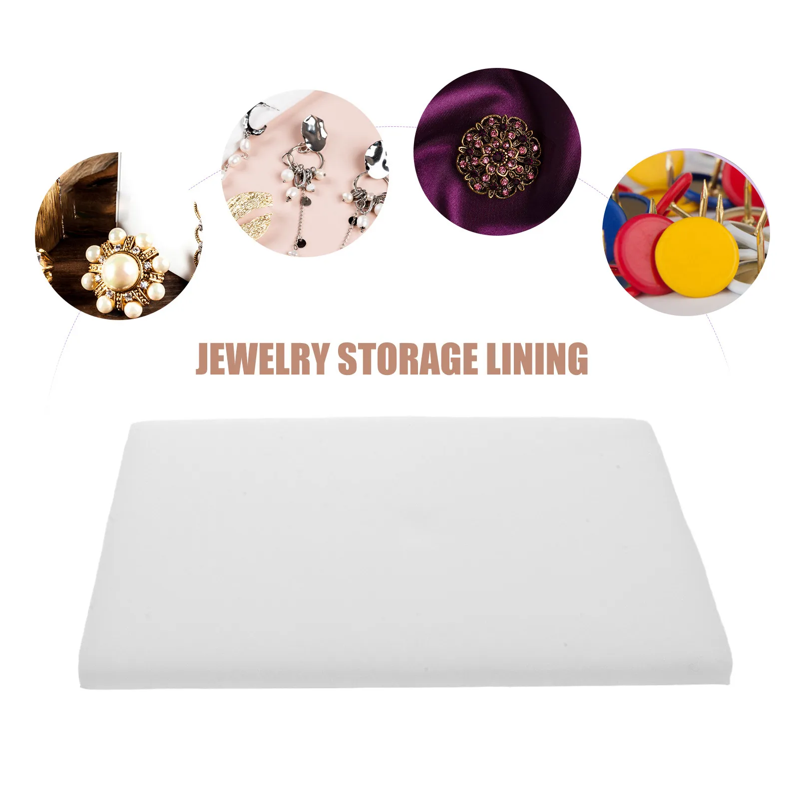 4 Pcs Sponge Earring Display Pad Jewelry Insert Tray Ring Inserts Earring Holder Jewelry Box Liner For Retail And Home Storage