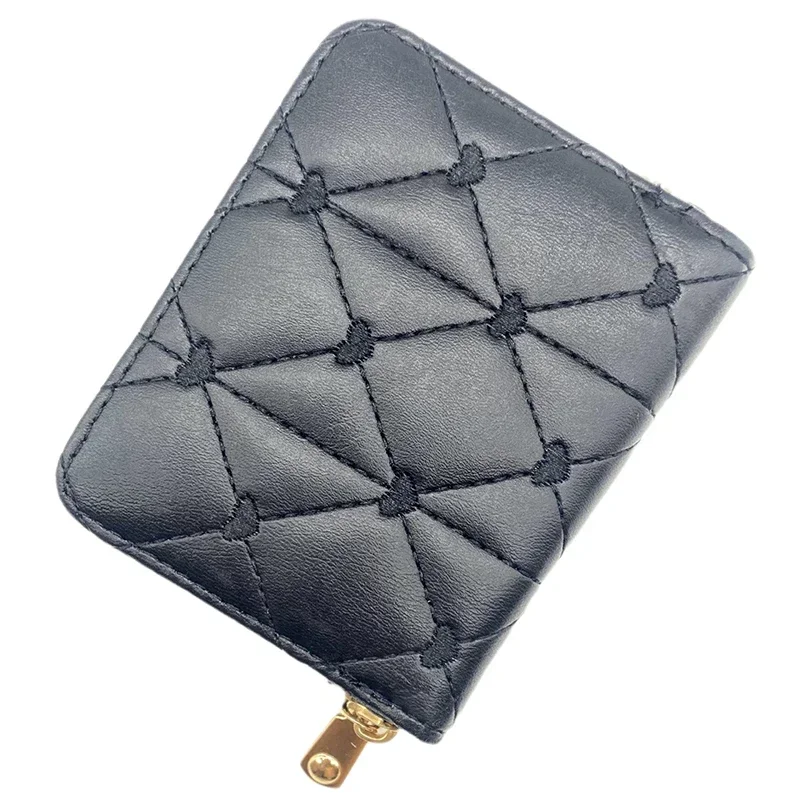 

Women's PU Leather Mini Wallet - Cute Zipper Coin Purse, Multi-Card Holder & Compact Money Bag, Trendy Fashion Accessory