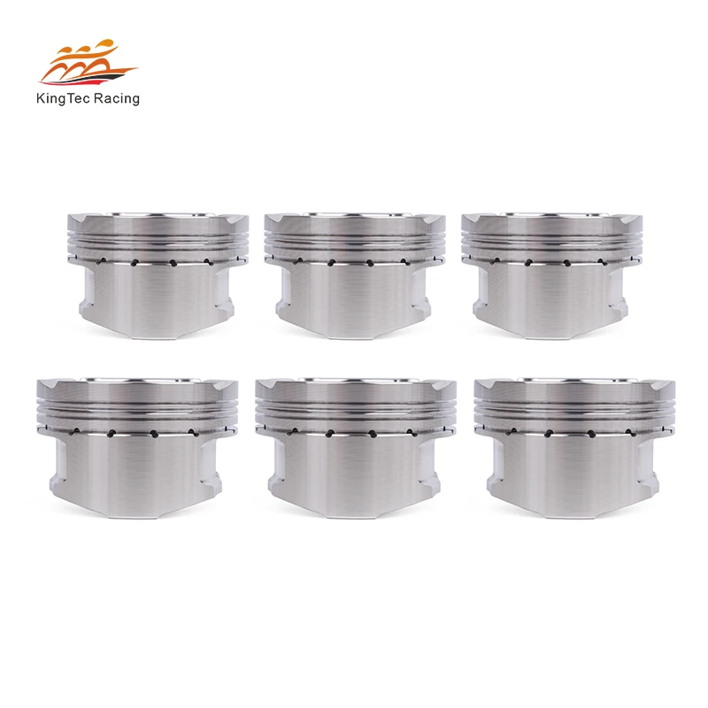 KTC Racing 84.5mm M54B30 Forged 4032 Aluminum Pistons for BMW M54B30 Turbo E46 330i