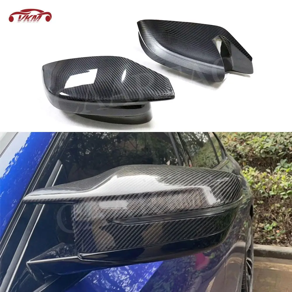 

Carbon Fiber Rear View Mirror Cover for BMW M3 G80 M4 G82 G83 Side Door Mirror Caps LHD RHD 2021+ Add on style