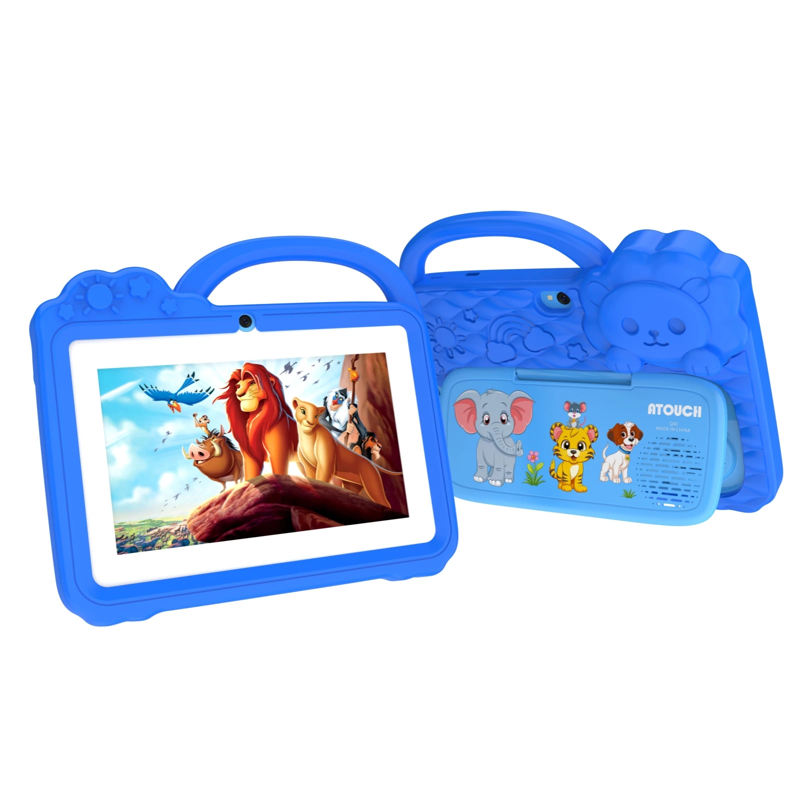 Atouch Kids Tablet Q40 7Inch Android 13.0 2Gb + 32Gb 4000 Mah Voor 5.0M Terug 13.0M