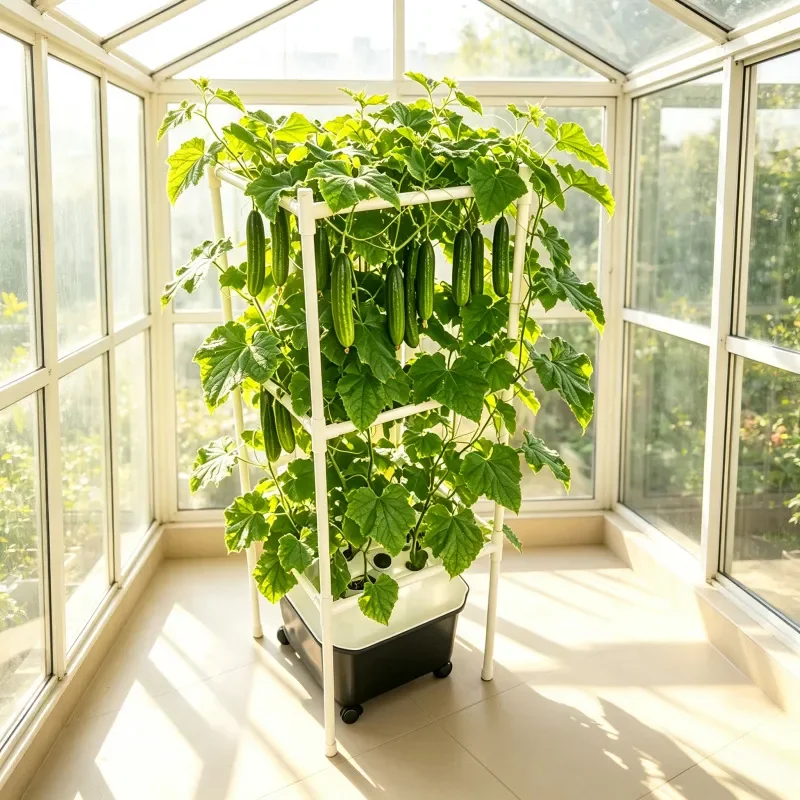 Garden Plant Support Climbing Frame for Tomato Cucumber Bean Vine Trellis Bracket Balcony Vegetable Growing Rack Holder Rod