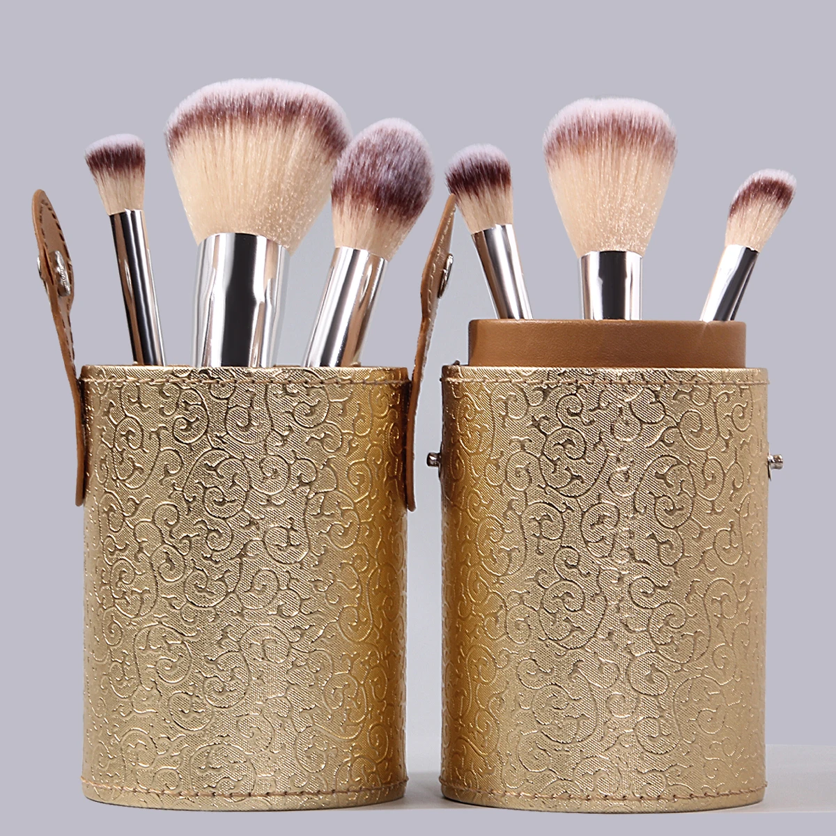 1 scatola portaoggetti per pennelli per trucco di grande capacità, scatola per finitura di strumenti di bellezza, scatola portaoggetti per rossetto