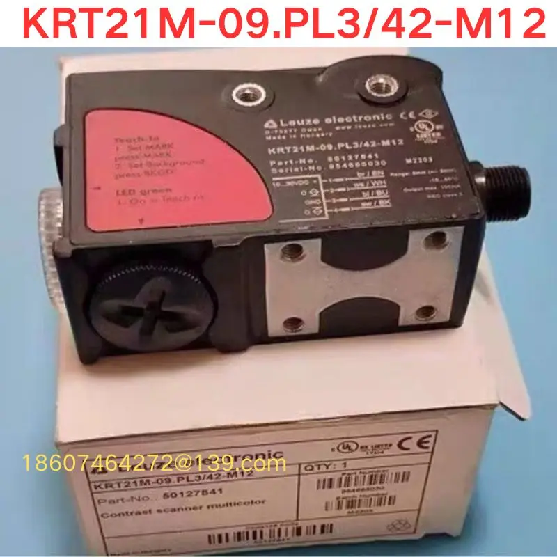 brand-new  KRT21M-09.PL3/42-M12 color code sensor 50127841