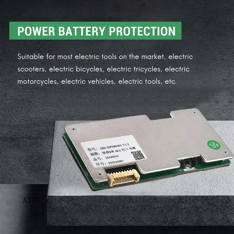 

AP-8S 24V 60A BMS литий-железная литиевая батарея, защитная плата зарядного устройства с балансировкой батареи/улучшенная плата защиты печатной платы
