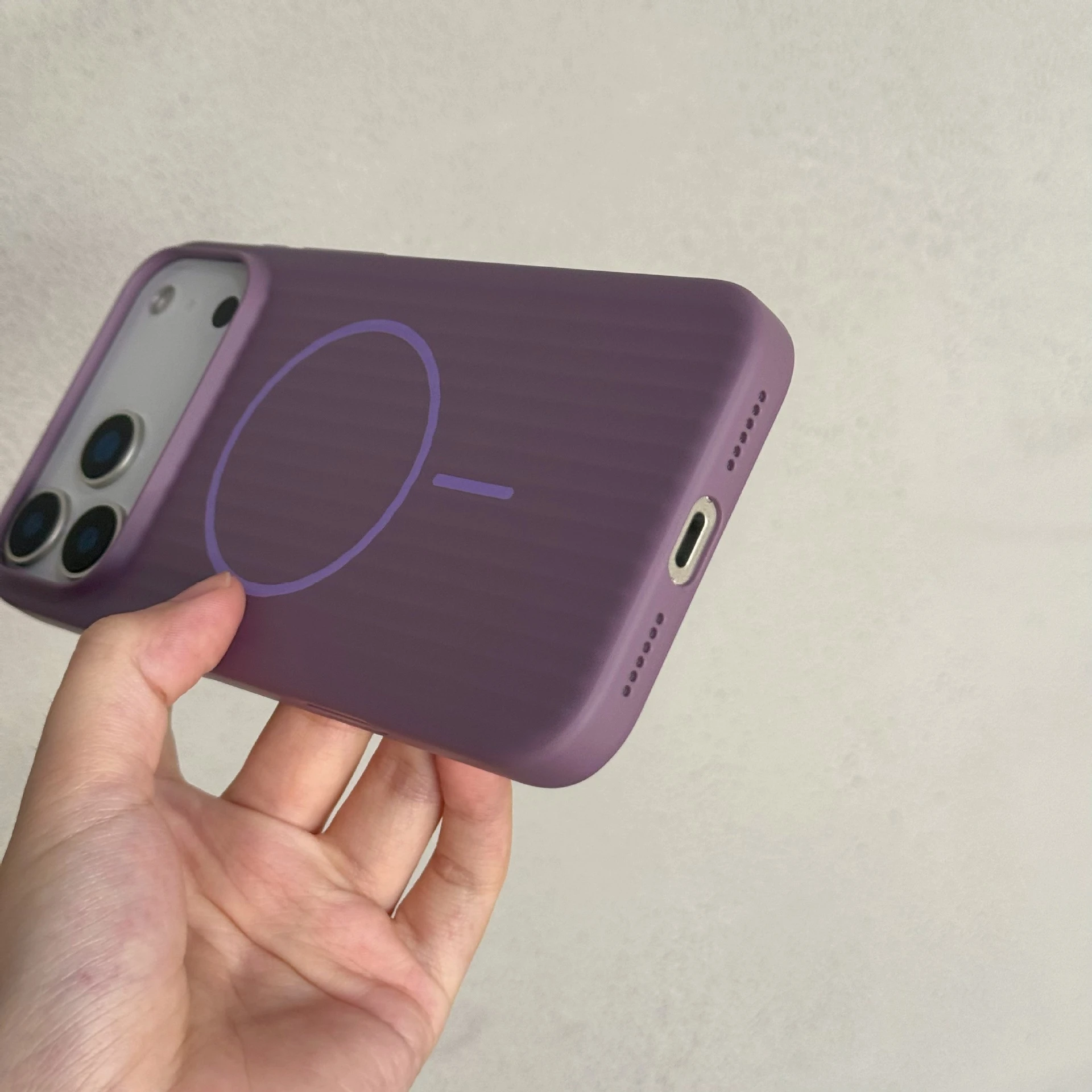 Excimer UV المموج PC الحالات الصلبة ل Megsafe آيفون 17 برو ماكس 16 15 14 غطاء مقاوم للصدمات المغناطيسي المضادة للتخطي الوفير #6