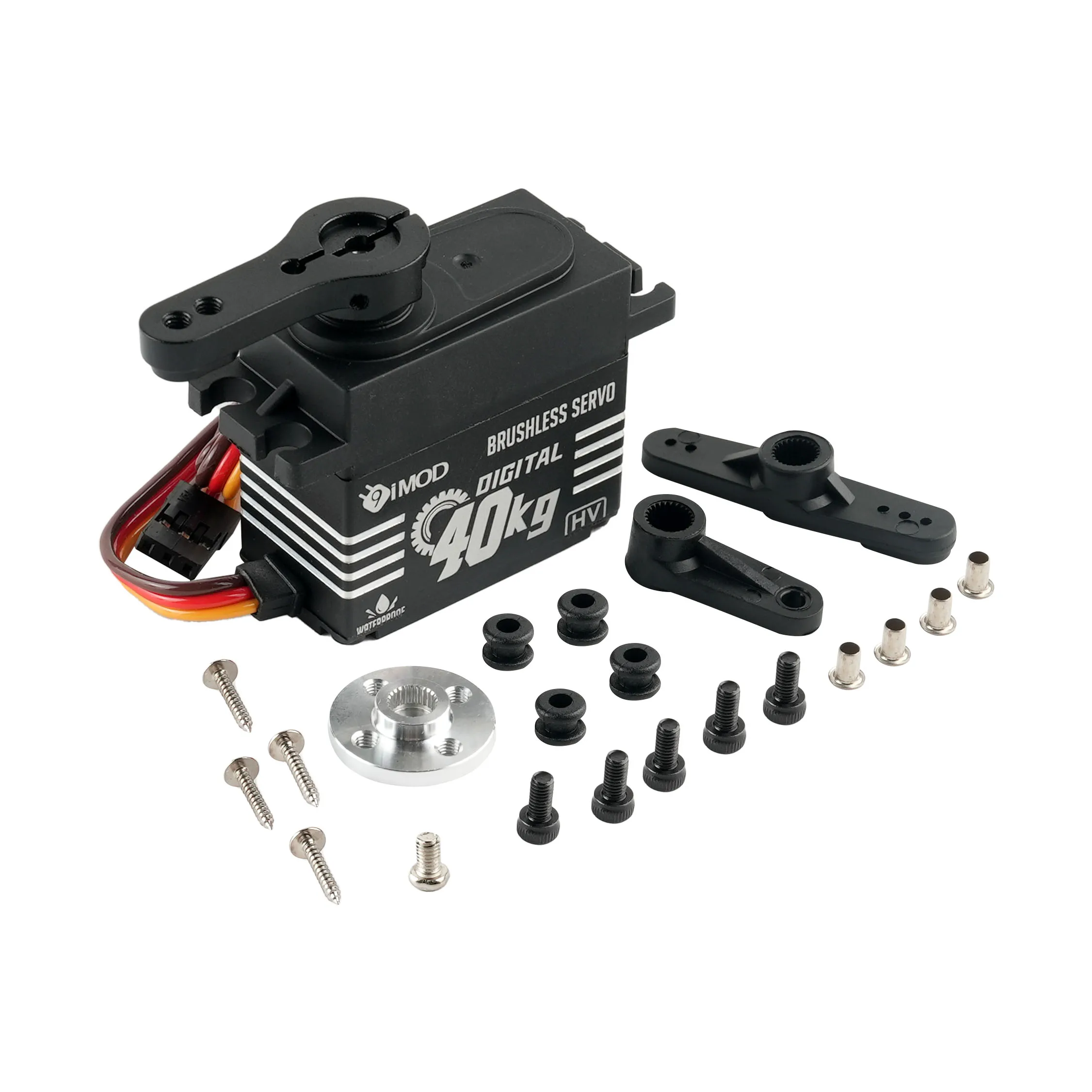 40KG BLS-HV40 Digital Servo Brushless Motor Metal Gear High Torque 180°/270° Angle Controllable Servos Parts For RC Car Robot