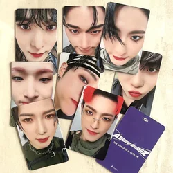 8Pcs/Set KPOP ATEEZ THE WORLD OUTLAW Album Selfie Lomo Cards Wooyoung San Mingi Photocards Postcards Fans Birthday Collectibles