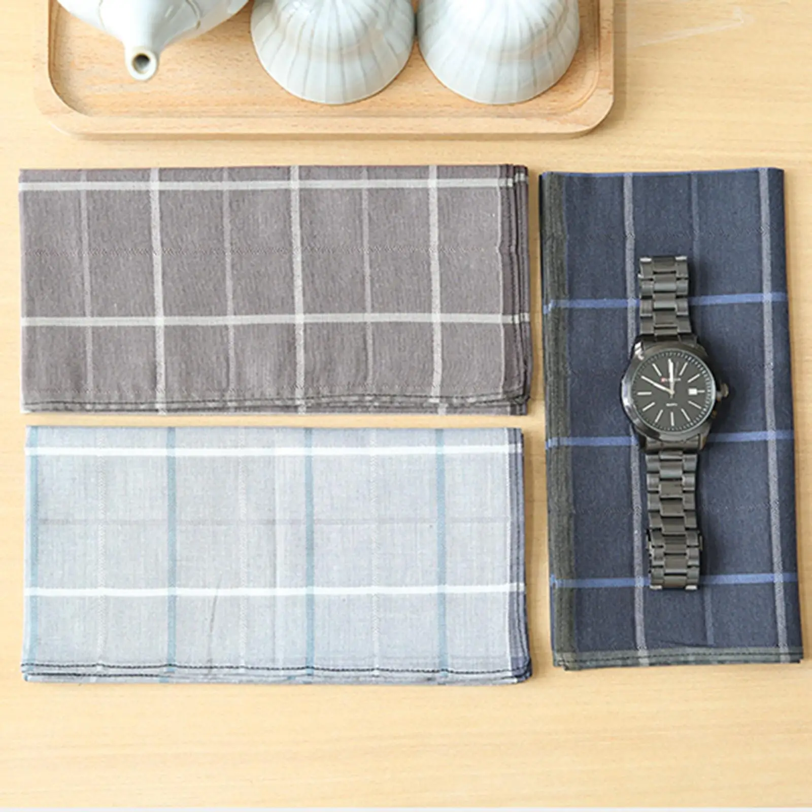 3x-lencos-de-bolso-masculinos-macios-xadrez-para-presente-de-dia-dos-pais-ou-casamento