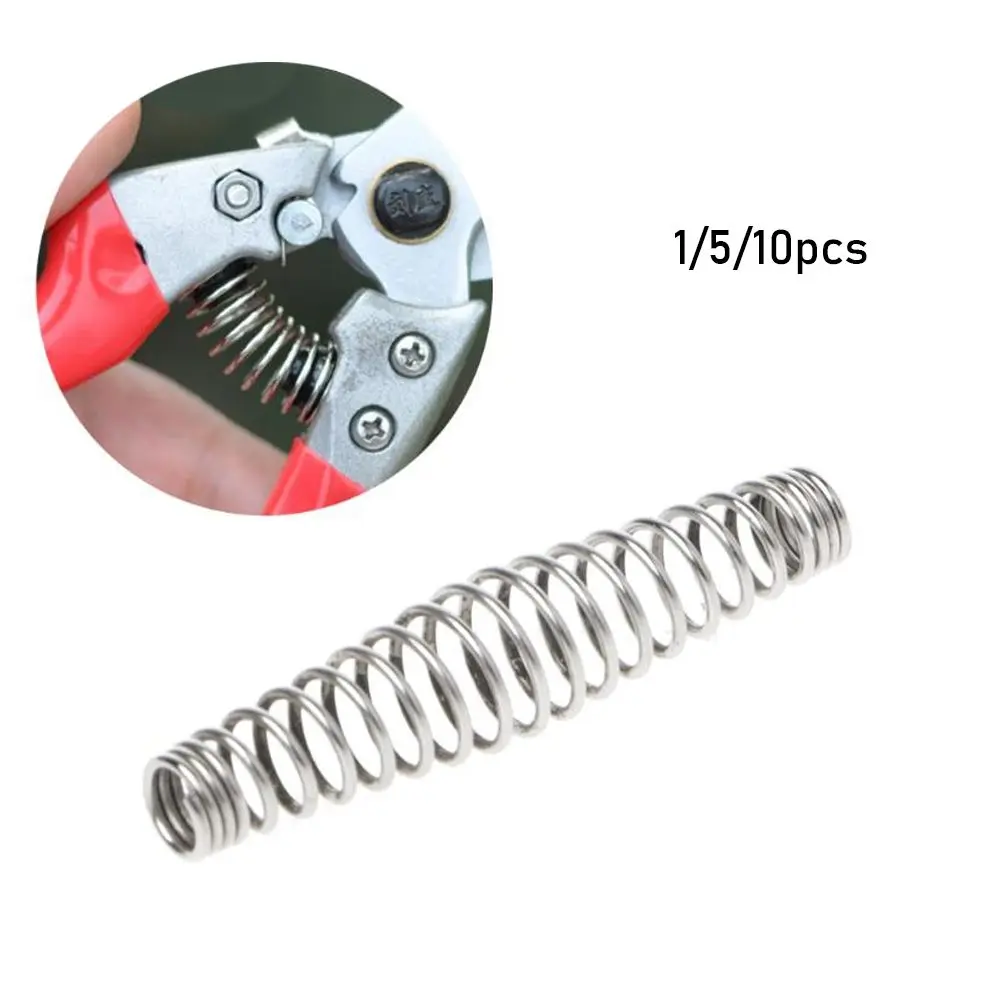 1/5/10pcs Hot sale Quality Steel High Elasticity Garden Pruning Tool Gardening Springs Compression Spring Scissors Accessory