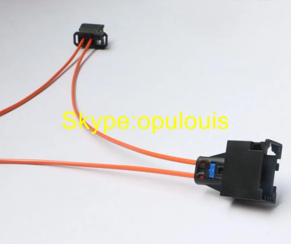 Free shipping original MOST Optic Fiber Jumper Cable Multimedia Connectors For Audi BMW Mercedes Porsche etc.