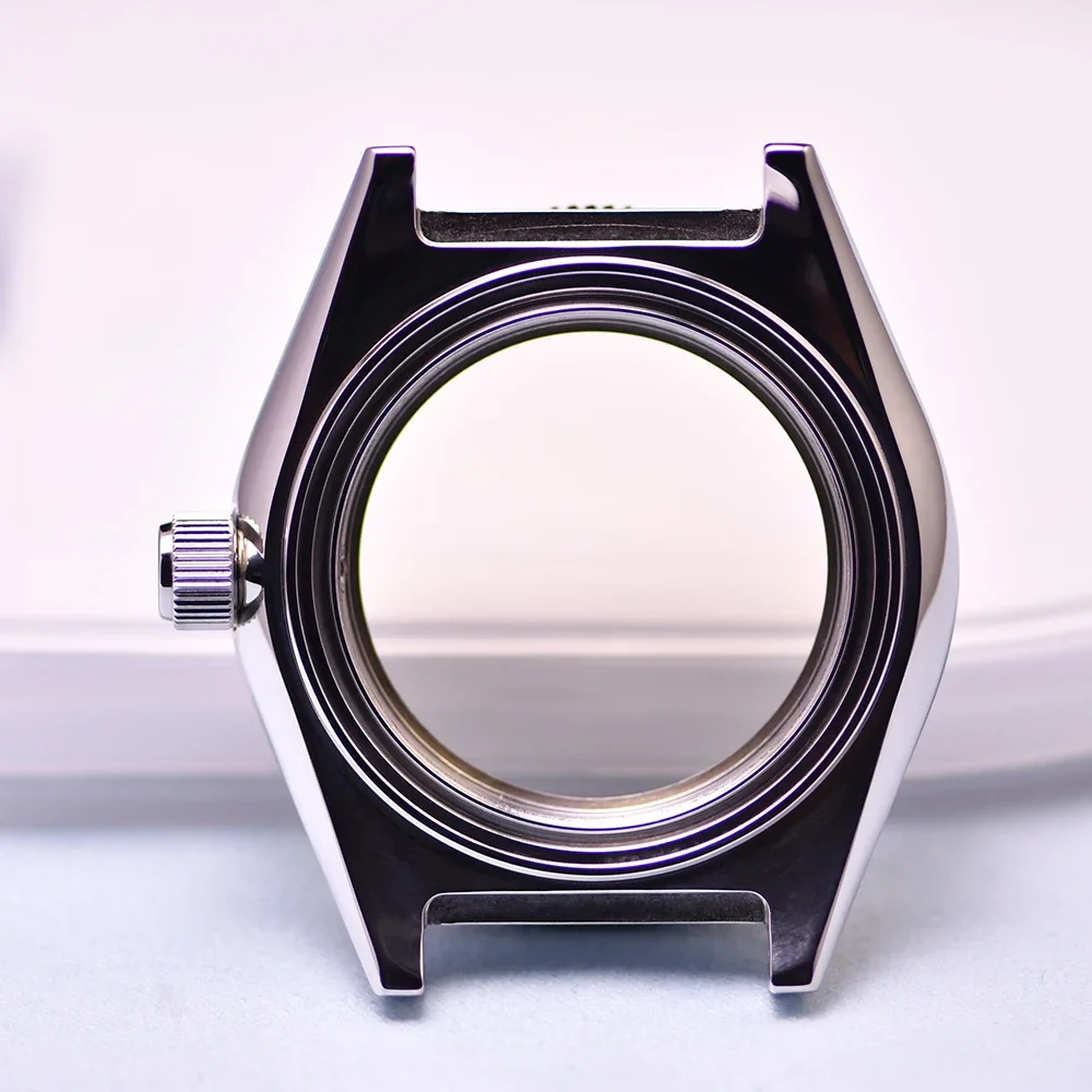 أجزاء ساعة HEIMDALLR 42 مللي متر من الفولاذ المقاوم للصدأ MM200 حافظة ساعة ياقوت زجاجي مضيء مناسب لحركة NH35/36 20Bar