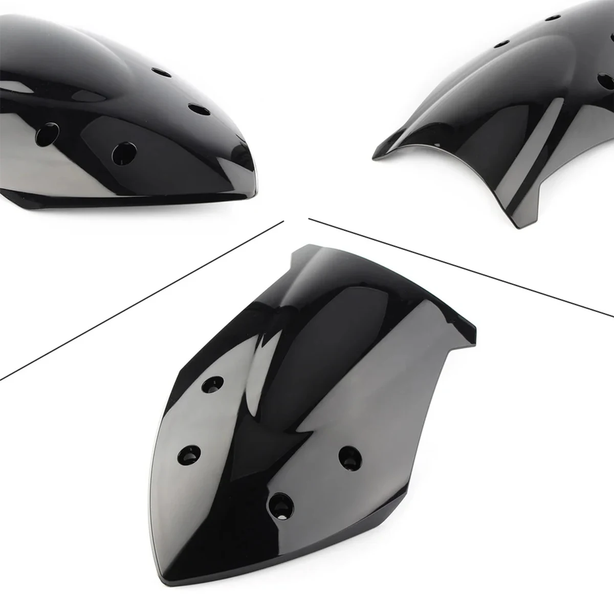 Motorcycle Windscreen Covers Screen Motorbikes Deflector Protector WindScreen For Suzuki GSXS1000F GSX-S1000F GSXS1000 2015-2020