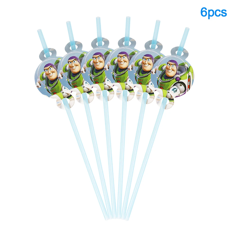 Disney Toy Story Baptism Boys Birthday Party Decorations Buzz Lightyear Paper Cups Plate Napkin Disposable Tableware Baby Shower