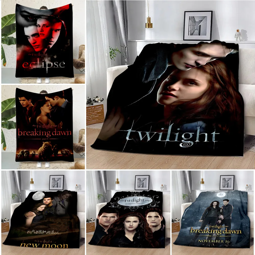 Twilight TV  Printed Blanket Picnic Blankets Warm Blanket Soft and Comfortable Blanket Home Travel Birthday Gift