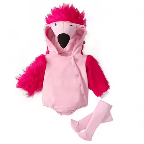 New Designer Cartoon Clothing Zip-up Hooded Romper + Stockings Baby Boy Clothes Baby Girl Casual Sets - Image 14