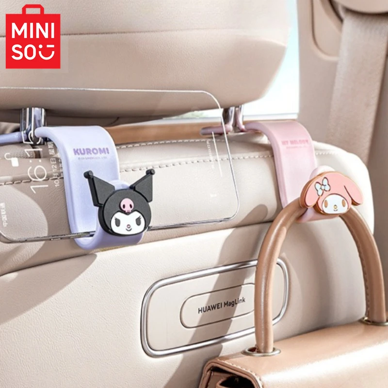 سانريو كورومي مرحبا كيتي بلدي ميلودي الوردي Kawaii السيارات السنانير لطيف مقعد السيارة السنانير الكرتون اكسسوارات الديكور الداخلي للسيارة