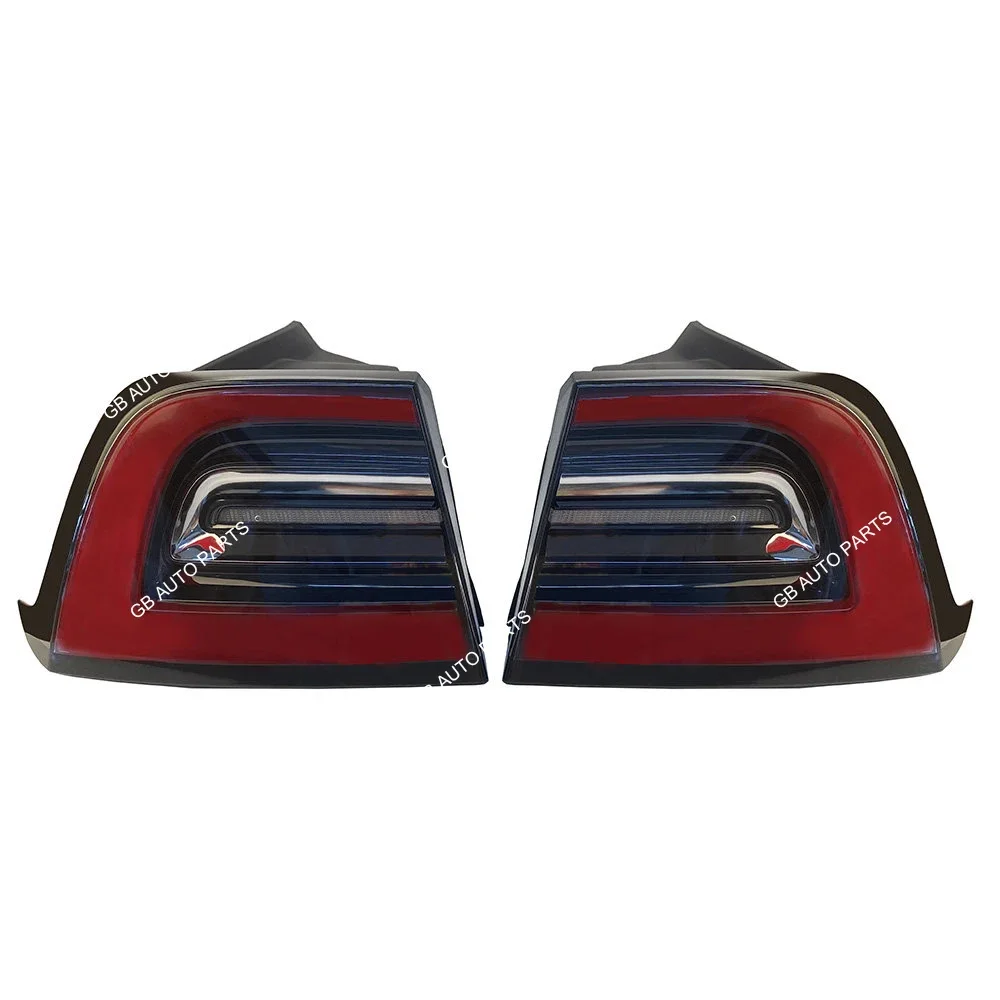 

Rear Car Taillamp Lamp Outer LED TailLight Brake Lamp Left Right for Tesla Model 3/Y 2021-2023 1502086-00-D 1502087-00-D