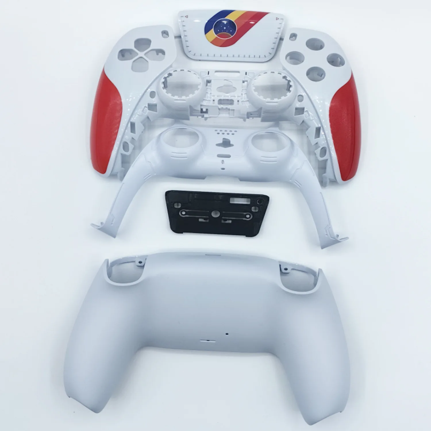สําหรับ PS5 Wireless Controller เปลี่ยน SHELL CUSTOM Faceplate ฝาครอบทนทานติดตั้งง่าย Stylish Design