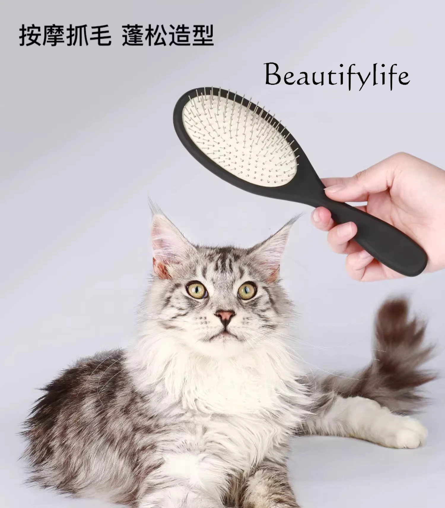 Pet cat and dog air cushion needle comb, hair remover, multi-functional universal comb