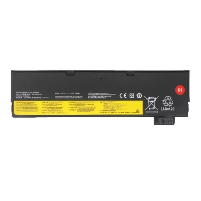 

T470-3 for Lenovo Thinkpad T470 T480 T570 P51S 3 cell laptop battery 2050mAh