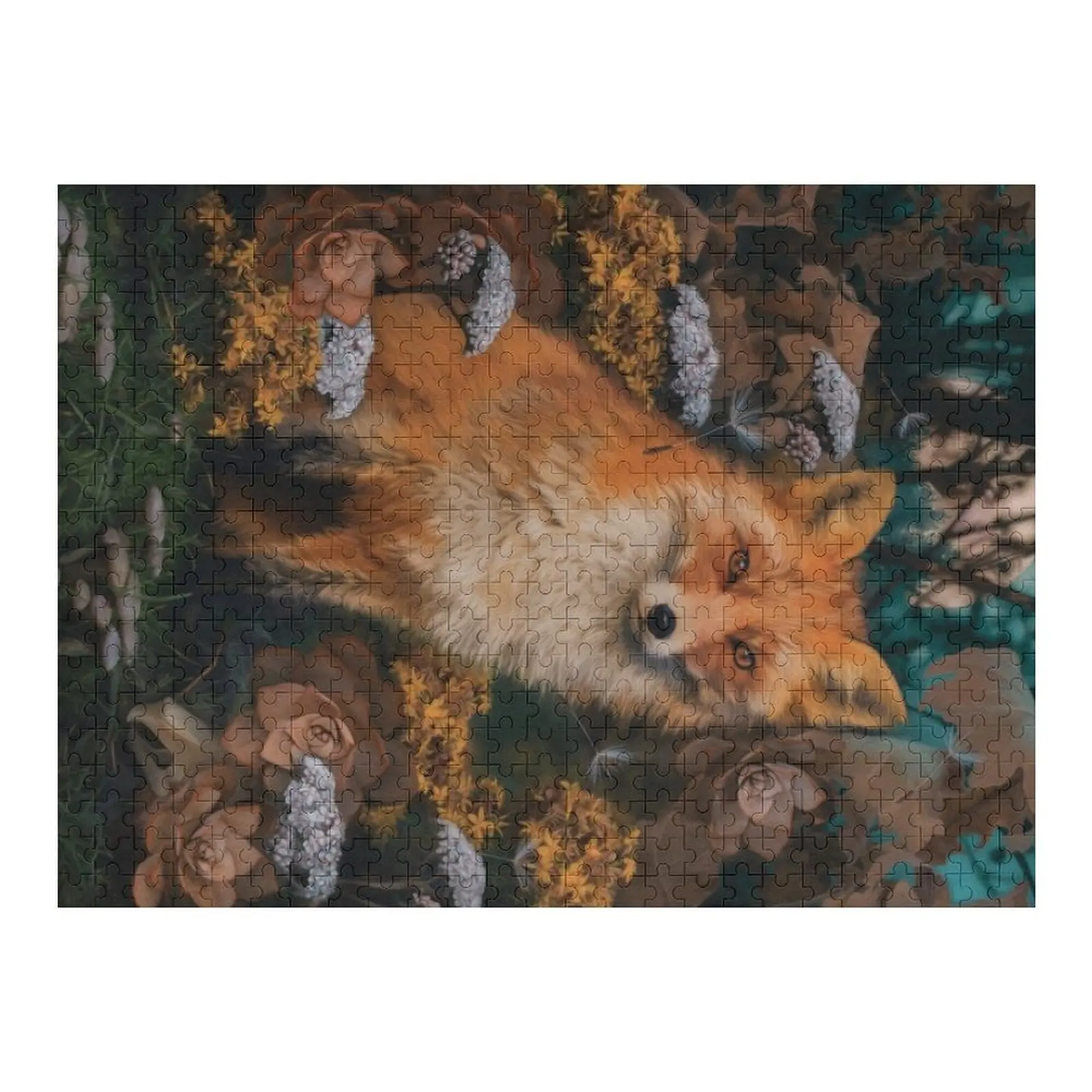 

The Fox Jigsaw Puzzle Adult Wooden Wooden Animal Wood Adults Children Puzzle
