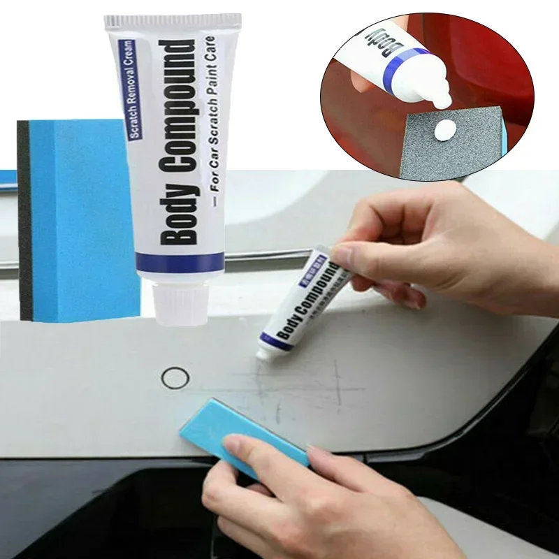 

1set Car Scratch Remover For Auto Body Paint Scratch Care Car Care Polishing Repair Polishing Compound Paste Car Paint Repair