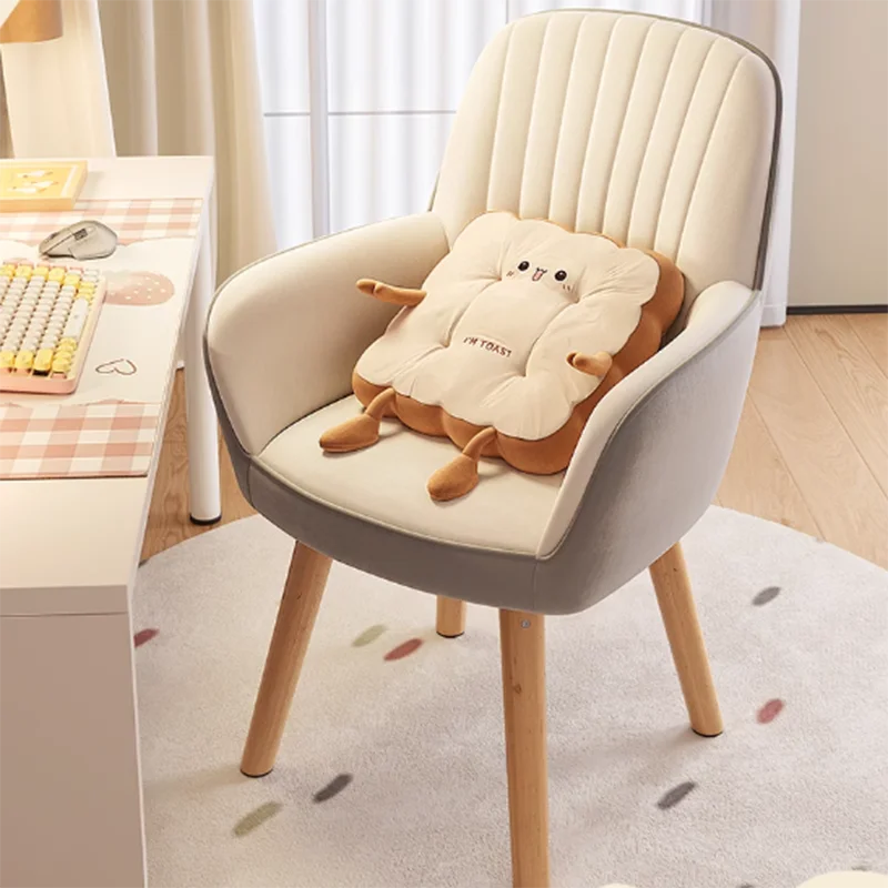 

Modern Nordic Soft Office Chair Small Support Relaxing Cheap Ergonomic Office Chair Design Study Sillas De Oficina Furniture