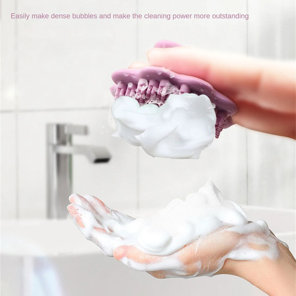 1/2/3PCS Face Brush Easy To Clean Compact And Mini Convenient Useful Bathroom Supplies Silicone Face Brush Safe And Odorless